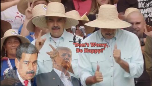 RAZBIĆEMO ZUBE SEVERNOAMERIČKOJ IMPERIJI! Maduro zaplesao u Karakasu - zapevao: Dont Worry, Be Happy (VIDEO)