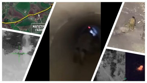 KROZ OVU CEV SU RUSI UŠLI NESMETANO U KUPJANSK: Ukrajinski Ahil uništio tajni prolaz za infiltraciju ljudstva (VIDEO)