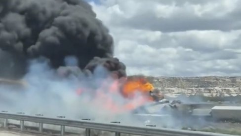 TEŽAK SUDAR VOZOVA U RUSIJI! Angažpvano 300 ljudi na terenu, četiri voza za spasavanje i druga specijalizovana oprema