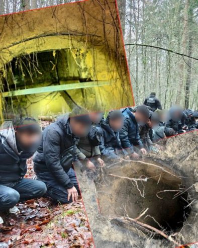 ULAZI SKRIVENI U ŠUMI: Pronašli tajne TUNELE ispod beloruske granice - uhapšeno 130 stranaca (VIDEO)