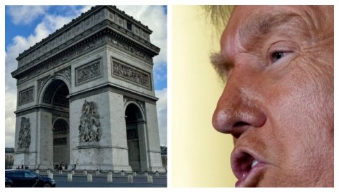 NAPRAVIĆE LEPŠU I STARIJU... Tramp: Gradimo slavoluk sličan Trijumfalnoj kapiji, nadmašićemo i onu u Parizu