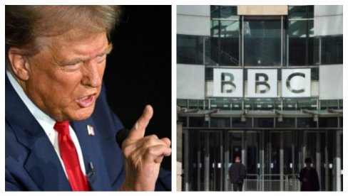 BI-BI-SI MI BUKVALNO STAVLJAO REČI U USTA: Tramp tuži britanski javni servis za klevetu, traži 10 milijardi dolara odštete