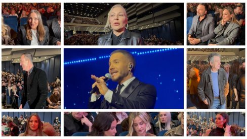 BROJNE KOLEGE GA PODRŽALE: Estrada došla da uživa na koncertu Saše Kovačevića (FOTO)