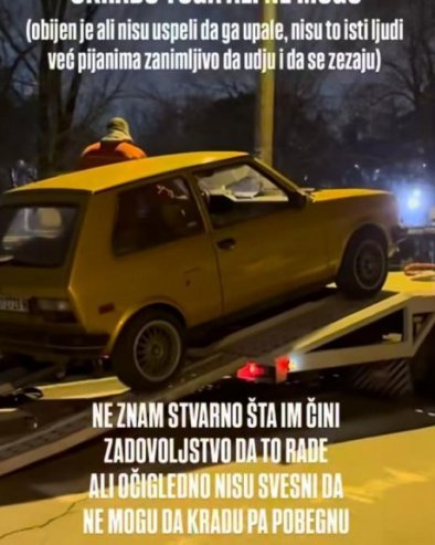 Folkeru 2. put obili juga, pokušali da ga ukradu (FOTO)