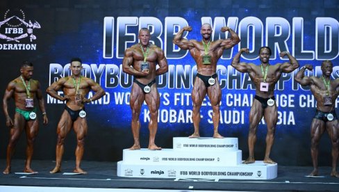 SRBIJA DOBILA SVETSKOG PRVAKA U BODIBILDINGU: Banjeglavu zlatna medalja u kategoriji do 90 kilgorama