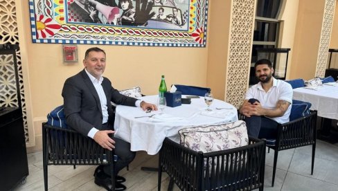 SVE UZ SAGLASNOST VELJKA PAUNOVIĆA: Branko Radujko posetio u Dohi Aleksandra Mitrovića