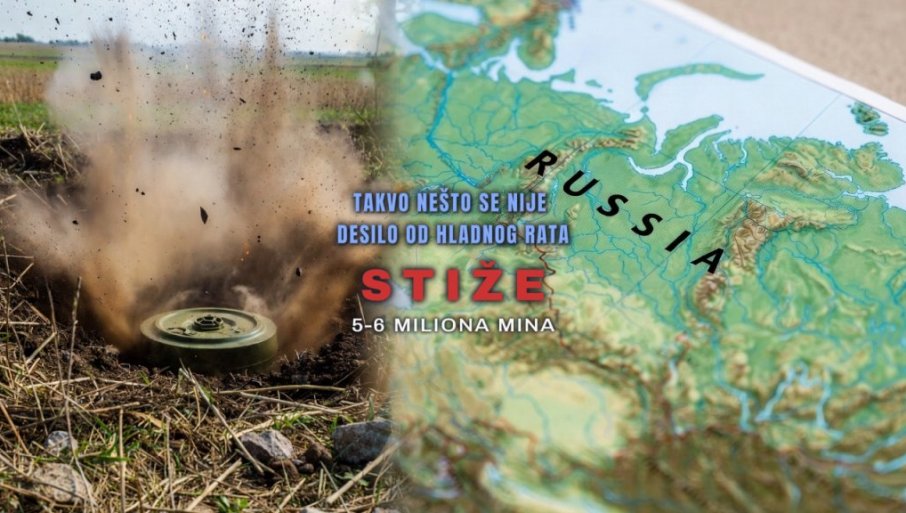 Минирају границу са Русијом - то се није десило од Хладног рата! Стиже чак 5–6 милиона мина, слаће их и Украјини