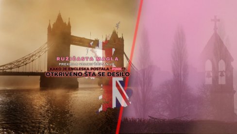 U VB KAO U APOKALIPSI Otkriveno otkud RUŽIČASTA MAGLA, ljudi u šoku: Kao da trčim kroz šećernu vunu! (FOTO)