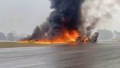 ЈЕЗИВ СНИМАК НАКОН ПАДА АВИОНА У АМЕРИЦИ: Стравична експлозија, најмање пет погинулих (ВИДЕО)
