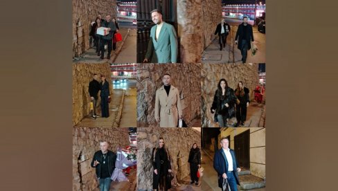 CECA RAŽNATOVIĆ SLAVI NIKOLJDAN: Pristižu gosti i slavlje u punom jeku (FOTO)