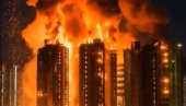 БРОЈ ЖРТАВА ПОРАСТАО НА 161: Пожар у Хонгконгу захватио седам солитера (ФОТО/ВИДЕО)