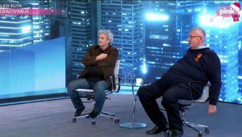 SUDAR TITANA U STUDIJU HIT TVITA: Sve pršti Šešelj i Marić udarili jedan na drugog (FOTO)