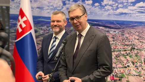 ОБРАЋАЊЕ ВУЧИЋА И ПЕЛЕГРИНИЈА: Србија ће финансирати изградњу Словачке куће у Новом Саду (ВИДЕО)