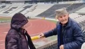 DELIJE I GROBARI PLAČU! Zvezdaš doveo dedu od 96 godina prvi put na stadion Partizana - ono što se tamo desilo, svi će pamtiti (VIDEO)
