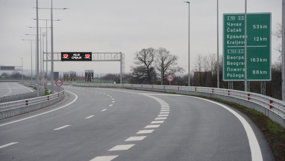 БЕСПЛАТНО ДО 14. ЈАНУАРА: Ауто-пут од Врњачке Бање до Врбе отворен за саобраћај