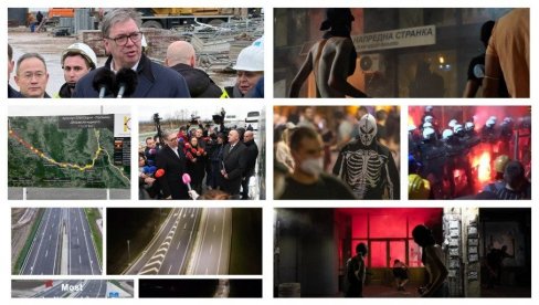 БЛОКАДЕРИ УНИШТАВАЈУ СРБИЈУ, ВУЧИЋ ЈЕ ГРАДИ: Председникова визија је држава напретка наспрам политике рушења и застоја