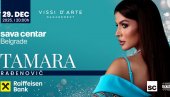 Тамара Рађеновић заокружује успешну годину у Београду на традиционалној “Новогодишњој чаролији”