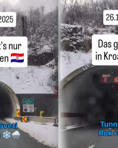 НЕМЦИ ДОЖИВЕЛИ ШОК НА БАЛКАНУ Прошли кроз тунел - нису могли да верују шта виде: Ово само у Хрватској има (ВИДЕО)