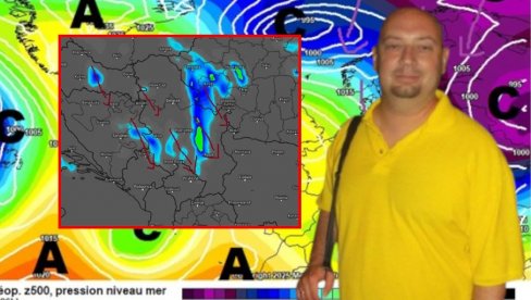 (MAPE) SPREMITE SE ZA LEDENO BADNJE VEČE: Stiže debeli minus, u nekim delovima zemlje i do 35 cm snega