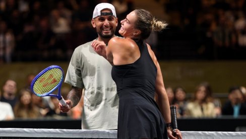 ТЕНИСКИ СПЕКТАКЛ У ДУБАИЈУ: Ник Кирјос се вратио и победио Арину Сабаленку (ФОТО)