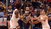 ПОТУКЛИ СЕ ДАВИД И ГОЛИЈАТ: Ево шта им је НБА лига урадила после туче усред утакмице (ВИДЕО)
