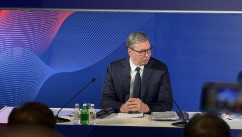 GODIŠNJA KONFERENCIJA PREDSEDNIKA SRBIJE: Vučić: Imamo dva cilja za sledeću godinu (VIDEO)