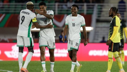 ПОБЕДА ЗА КРАЈ ГРУПНЕ ФАЗЕ: Нигерија у осмини финала Афричког купа нација!