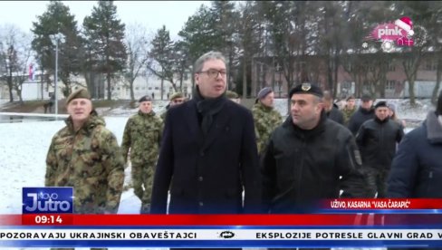 OVAKAV OBJEKAT NE POSTOJI U CELOM SVETU Vučić obilazi završne radove na novom objektu za pripadnike Kobri (VIDEO)