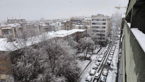 КОНАЧНО ПРАВА ЗИМА, ЗАБЕЛЕО СЕ БЕОГРАД: Снег који од јутрос пада у престоници направио бајковите призоре (ФОТО)