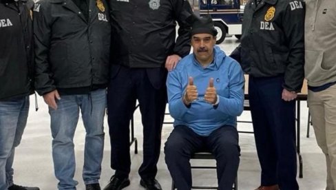 ПРВИ СНИМЦИ МАДУРА ИЗ ЊУЈОРКА: Председник Венецуеле смештен у притвор где бораве Ел Чапо и Пи Диди (ФОТО/ВИДЕО)