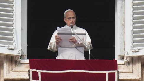 NIKO NE BI SMEO DA SE PLAŠI DA PRETNJE SMRĆU MOGU DOĆI SA NEBA: Papa Lav XIV kritikovao vazdušne udare