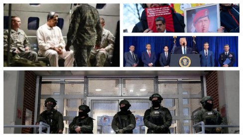 ДАН ПОСЛЕ ОТМИЦЕ ПРЕДСЕДНИКА ВЕНЕЦУЕЛЕ Народ не може да гледа бахаћење Вашингтона: Протести широм Европе због агресије на Венецуелу