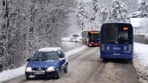 ЗАВЕЈАНА СРБИЈА: Снег на многим деоницама - РХМЗ најављује нову туру падавина (ФОТО)