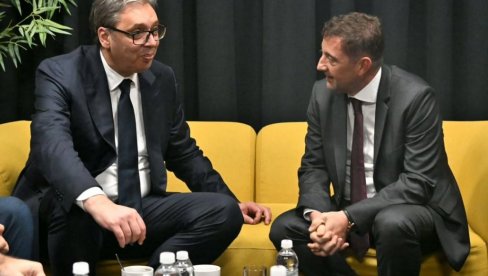 ВУЧИЋ РАЗГОВАРАО СА ГРАДОНАЧЕЛНИКОМ МОСТАРА: Значај сарадње на локалном нивоу (ФОТО)