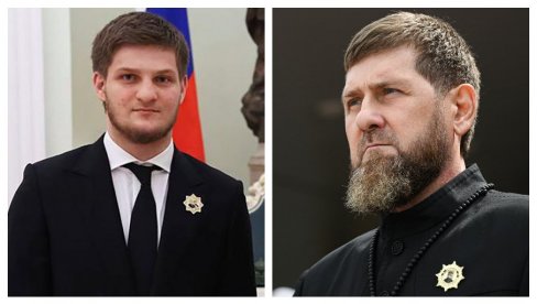 КАДИРОВ ИМЕНОВАО СВОГ СИНА (20) ЗА ПОТПРЕДСЕДНИКА ВЛАДЕ: Чеченски лидер наставља праксу именовања чланова породице на високе функције