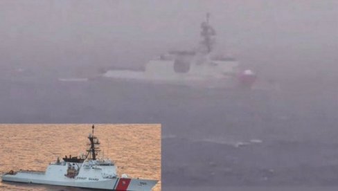 OPASNA IGRA NA ATLANTIKU: Ruski ratni brodovi štite tanker dok ga Amerika prati već 16 dana