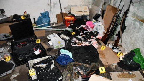 ARSENAL ČUVAN ZA "KAVČANE"? Fitnes treneru 30 dana pritvora zbog velike količine oružja skrivane u Zemunu