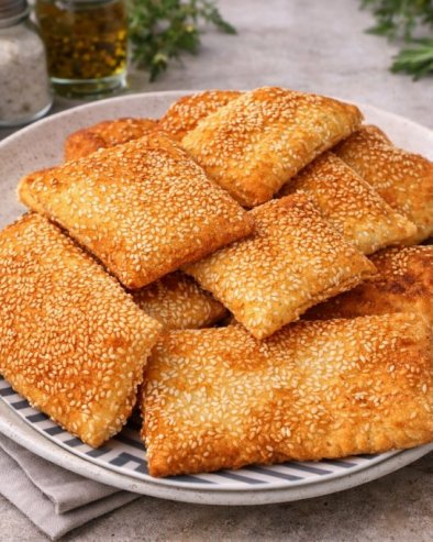 БРЗИ ЈАСТУЧИЋИ СА СУСАМОМ: Топло и укусно на брзину