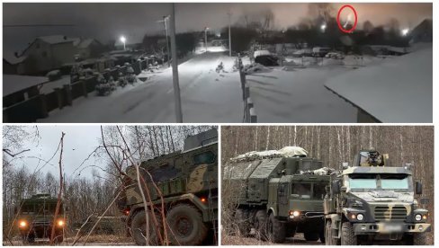 ПОГЛЕДАЈТЕ - ДРУГИ „ОРЕШНИК“ ПОГОДИО МЕТУ Полетели и кинџали: Уништен циљ код Лавова, Кијев засут дроновима (ВИДЕО)