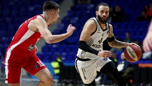 PARTIZAN SLAVIO U CRNOJ GORI! Crno-beli bolji od Studentskog centra u 14. kolu ABA lige