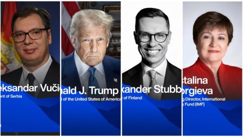 TRAMP, VUČIĆ I SVETSKA ELITA U DAVOSU: Najvažniji forum počinje 19. januara, evo o čemu će se razgovarati