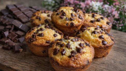 PROTEINSKI MAFINI SA ČOKOLADNIM MRVICAMA: Za ljubitelje zdrave ishrane