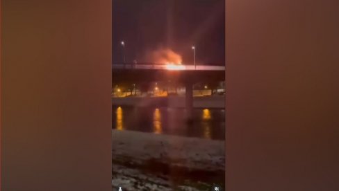 ДЕЦА ПОЛИВАЛА БЕНЗИНОМ И ПАЛИЛА МОСТ У ЧАЧКУ: Језиве сцене након дочека српске Нове године