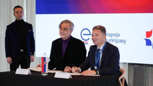 PKS I KANCELARIJA ZA IT I EUPRAVU POTPISUJU SPORAZUM O RAZVOJU SRPSKOG AI MODELA: Prisustvuju Marko Čadež i dr Mihailo Jovanović (FOTO)