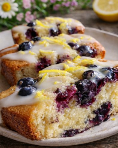 ПРОТЕИНСКИ КОЛАЧ СА ЛИМУНОМ И БОРОВНИЦАМА: Укусни, сочни и пуни протеина