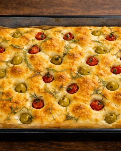 ФОКАЧА: Мекана изнутра, благо хрскава споља!