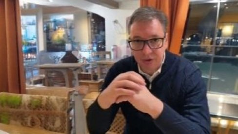 ВУЧИЋ СЕ ОГЛАСИО ИЗ ДАВОСА (ВИДЕО)