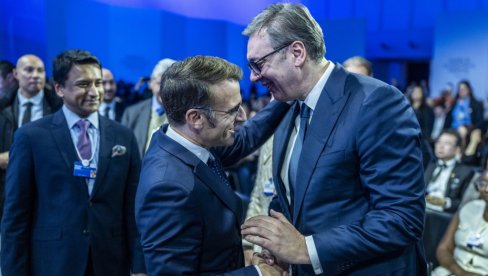 ВУЧИЋ СА МАКРОНОМ: Увек је добро и корисно чути шта један од најважнијих европских лидера има да каже