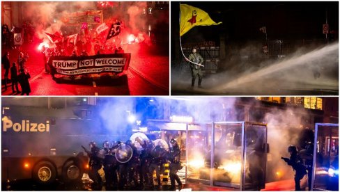 CIRIH U PLAMENU: Antifa napada policiju, a Kran Montanu zaboravili!