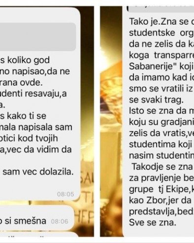 ТОТАЛНО КЛАЊЕ МЕЂУ ШАБАЧКИМ БЛОКАДЕРИМА! Увреде само пљуште - Не зна се ко кога и чиме чашћава (ВИДЕО)